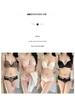A006 Front-Buckle Cross Back Push-Up Bra for Small Busts, Lifting Effect, Wire-Free Lingerie for Women