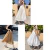 Elegant Polyester Satin Skirt For Casual And Date Wear With Asymmetric Design For Teen Girls