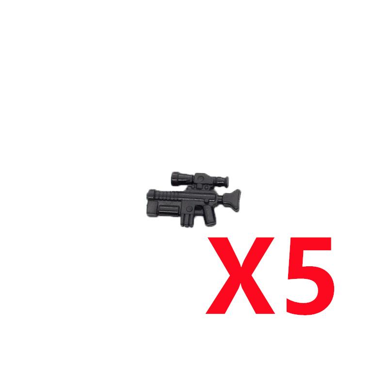 MOC War Building Blocks Movie Characters Soldier Weapons Accessories Rifle Heavy Demolition Pistol Mini Brick Gift Toy X018 DIY