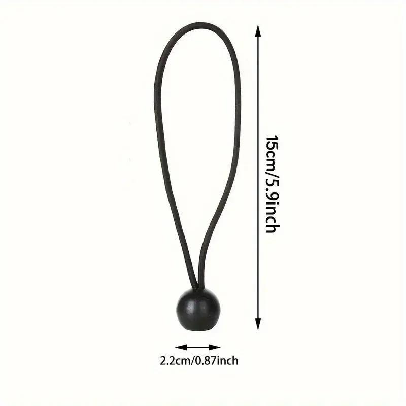 1/20pcs Heavy Duty Bungee Jumping Rope - Advanced Fastening Kit for Canopies, Tents & Cargo, Elastic Tie-Down for RV & Shelter