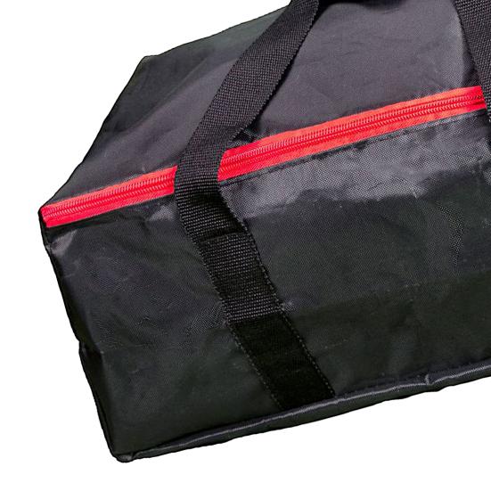 Bait Boat Storage Bag Portable Waterproof Multifunctional Reinforced Handle Wear-resistant Boat Storage Smooth Zipper Wireless Two-bin Fishing Bait