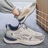 Thick Platform Breathable Running Male Sports Shoes Korean Basketball Trends 2025 High Quality Mesh Upper Men's Casual Sneakers