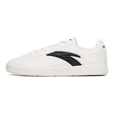 Lifestyle Series Synthetic Leather Non-Slip Low-Top Sneakers Men Sneakers White 112048064-2