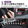 SAWAKAKI Toyota Vellfire 30 Series 40 Series Exclusive Seat Gap Cushion Fills Seat Side Gap Prevents Small Items from Falling Convenient Item Seat