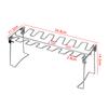 Roast Rack Stainless Steel Roast Chicken Leg Rack Grilling BBQ Non-Stick
