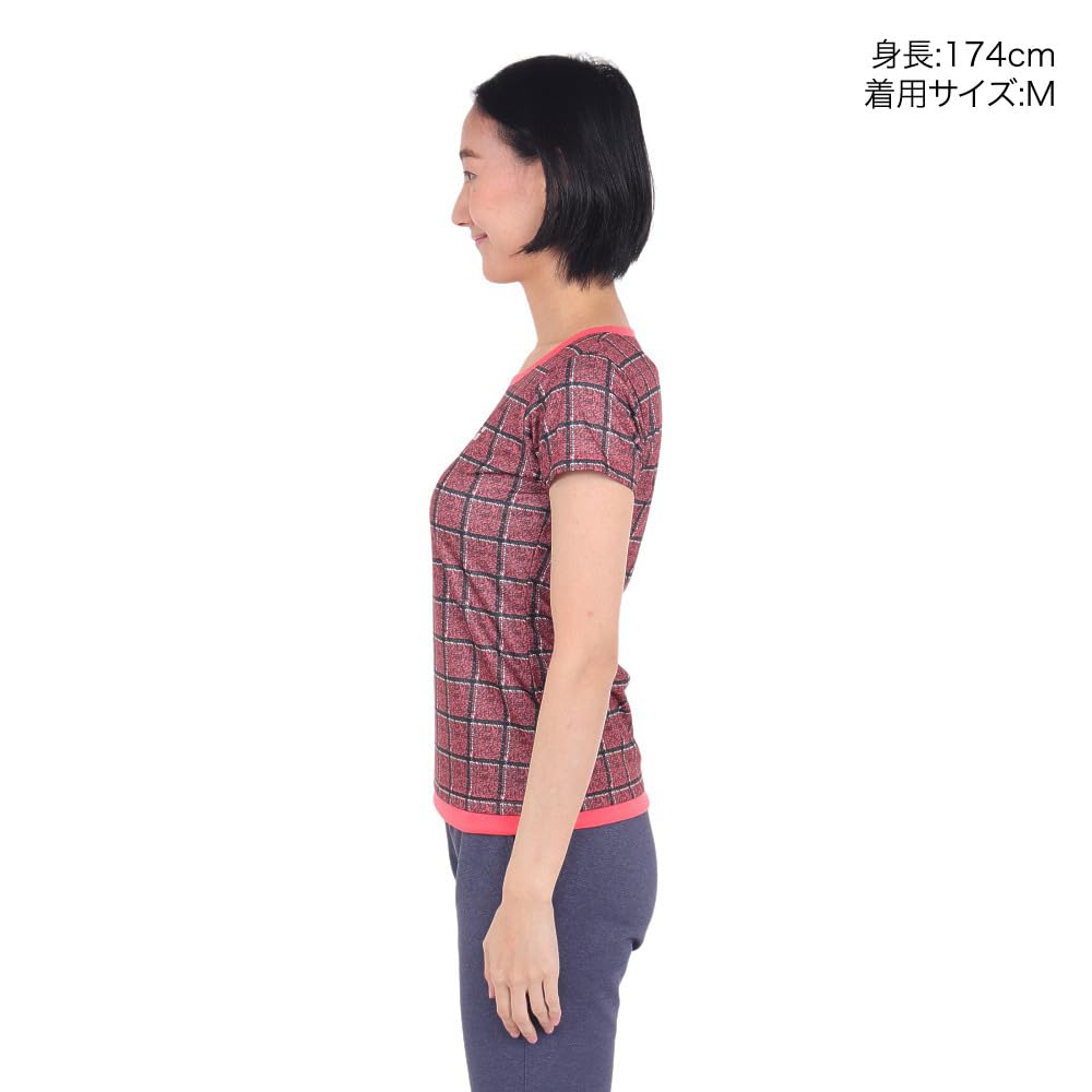 None PURE SHORT SLEEVE SHIRT Pink [Babolat] Women's PK00