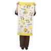 Hayashi Rascal the Raccoon Junior Bath Towel Bath Towel Set Colorful Day & 2-Pattern (Shirring Yellow)