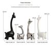 Nordic Luxury Deer Figurines Set: Elegant Decor for Living Room and Wine Cabinet