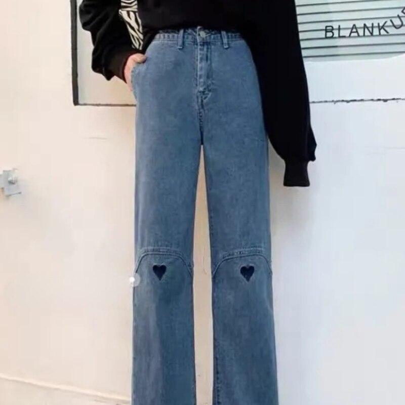 

Весна 2022, женская мода, высокая талия, пинта, женские широкие джинсы, мешковатые женские капри, прямые брюки, джинсы для мам, черные XXXL синий