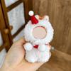 [Cloth Only] 10cm Soft Snowman Doll Clothes Set Exquisite Mini Toy Accessories Stylish Plush for Decorative Use