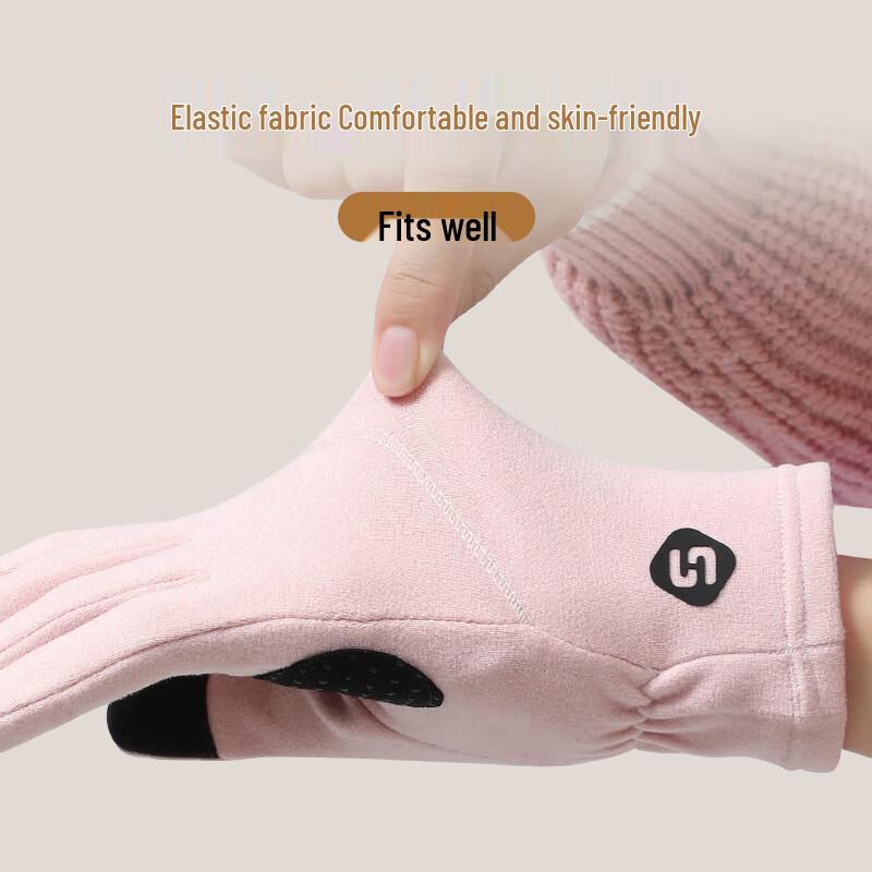 Nanjiren Women's Winter Touchscreen Gloves