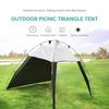 Outdoors Canopy Camping Tent Anti-UV Beach Shelter Tent Picnic Fishing Tent  Hiking Travel