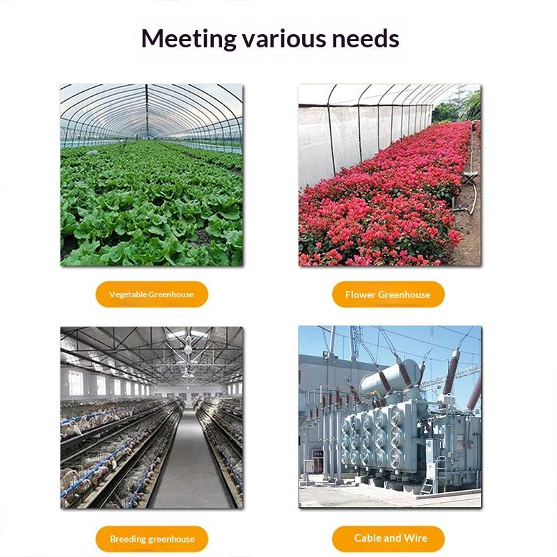 Multifunctional High Hardness Hook for Greenhouse Ventilation Strong Load Bearing for Plant Hanging System
