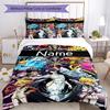 Set Biancheria da Letto Overlord Personalizzato con Nome 3 Pezzi Copripiumino Chiusura Include 1 Copripiumino e 2 Federe, Morbido e Confortevole per Tutte le Stagioni.