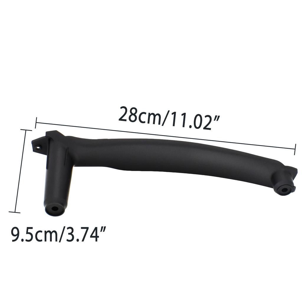 Noul panou interior al ușii mașinii, negru, mâner, capac de acoperire, accesorii auto interioare pentru BMW E70 X5 E71 E72 X6 SAV 2007 - 2013