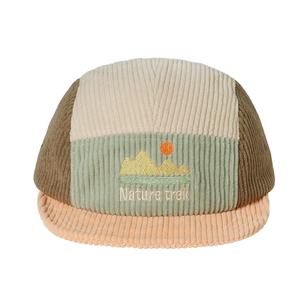 Clape Short Brim Corduroy Umpire Cap for Stylish Casual Baseball Cap for Outdoors Men's 5-Panel Fall/Winter, (Pink, BSWP2585)