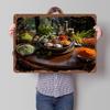 A Culinary Rainbow Spices Printed Poster Customized Wall Art Retro Vintage Metal Tin Signs for Room Office Decor Coffee Bar Home