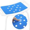 Shower Bench Cushion Cover Self Adhesive Non Slip Warm Shower Chair Pad Comfortable Support for Elderly Seniors Disabled People EVA Material 13.98 X 9