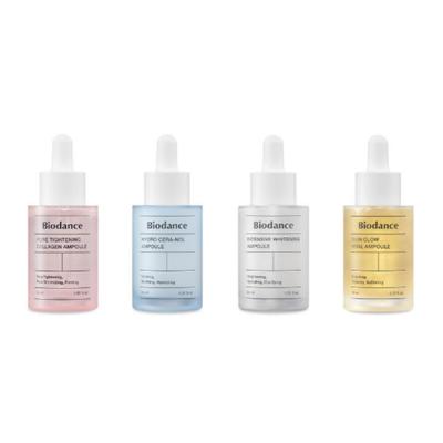 Ampulė 30ml (4 rūšys) / Hydro Cera-nol, poras sutraukiantis kolagenas, intensyvus balinimas, gyvybiškai svarbus švytėjimas