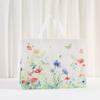 12pcs Floral Print Gift Bags Non-Woven Fabric Tote Bags for Birthday Parties Events and Special Occasions Candy Gift Packaging