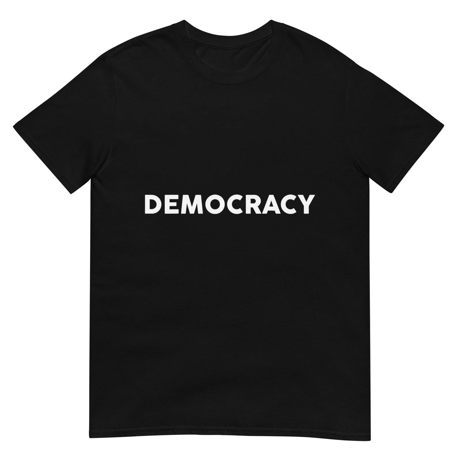 Democracy T-shirt XL