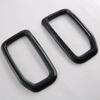 For Ford Everest Ranger T9  2024 ABS Carbon Front Dashboard AC Air Outlet Vent Frame Cover Trims Car Styling Accessories