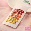 1Set Cute Candy Colors Dripping Hairpins BB Clip Girls Children Hair Clip Pin Barrette Accessories Women Kids Hairgrip Headdress