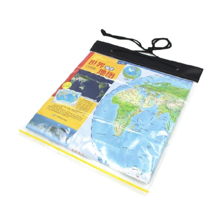 

Map Protector Clear PVC Window Sand Resistant Seal For Hiking Organization 1