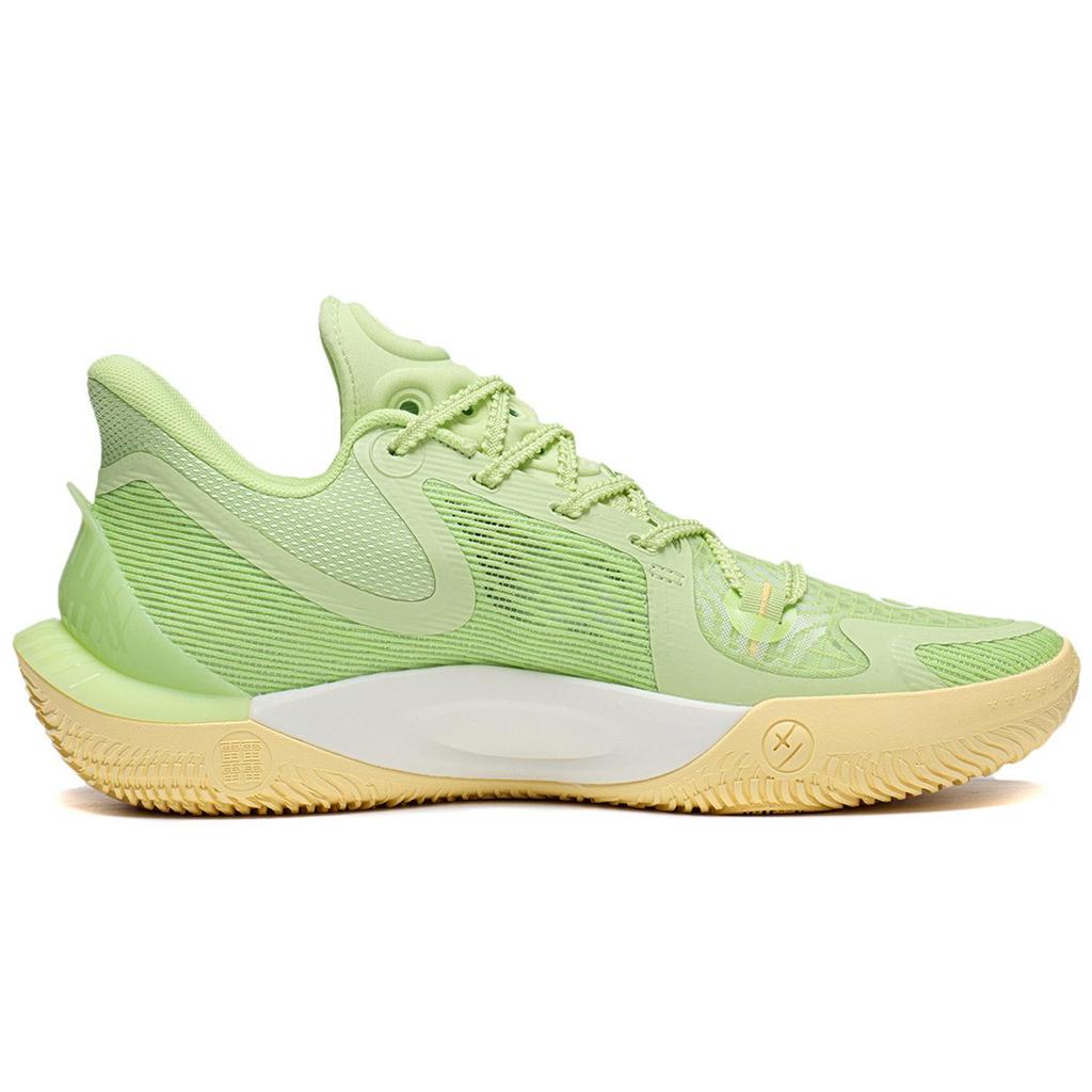 Li Ning SONIC 11 Grain Rain Synthetic Leather Cushioning Slip Resistant Abrasion Resistant Low top Basketball Shoes ABAT021-6