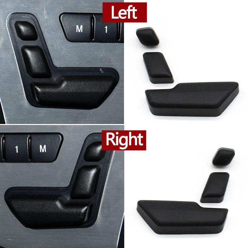 Car Left Right Seat Adjust Switch Control Button Cover Replacement For BENZ C GLK E ML GL Class W204 C204 X204 W212 W207 W166