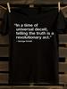 S Orwell 1984 Quote T-shirt