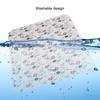 Waterproof Changing Pad Liner Washable Breathable Cotton Diaper Changing Pad 80 0cm