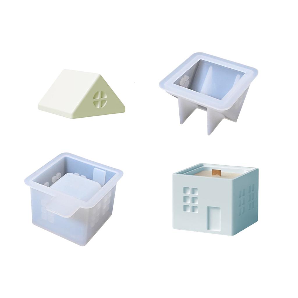 Vielseitige Silikonform Heimdeko-Zubehör für Kerzenherstellung Resin-Basteln DIY Europäischer Pastoralstil Schmuckwerkzeuge