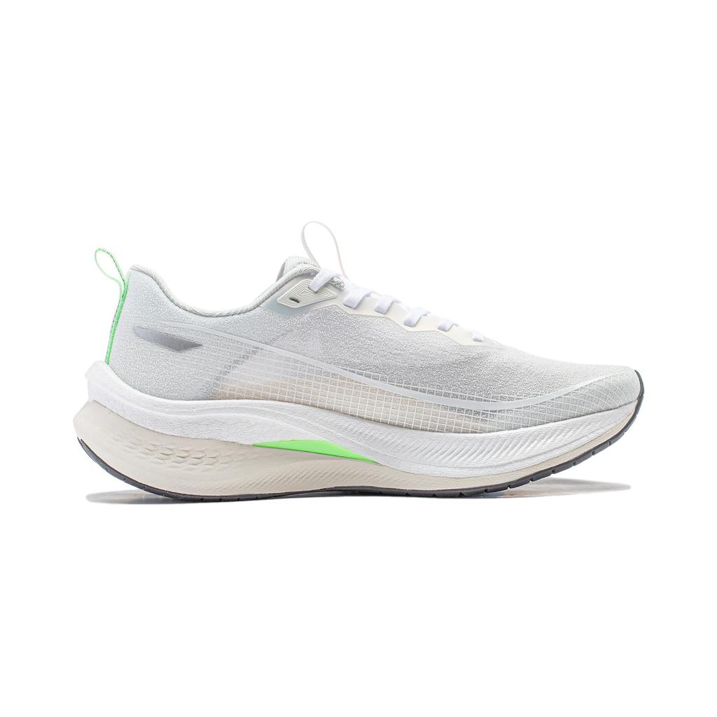 Li Ning Red Hare 7 Pro PU, Textile Cushioning Slip Resistant Low Top Sprint Running Shoes Women's White ARPU002-3