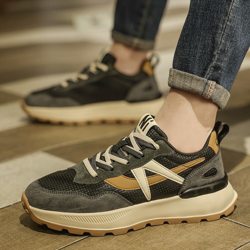 Men's Shoes Winter Breathable 2024 New Autumn Breathable Casual Sports Forrest Gump Shoes Men's Running Versatile Dad Shoes