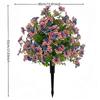 250th Anniversary Artificial Violet Flowers for Independence Day Veterans Day Memorial Day