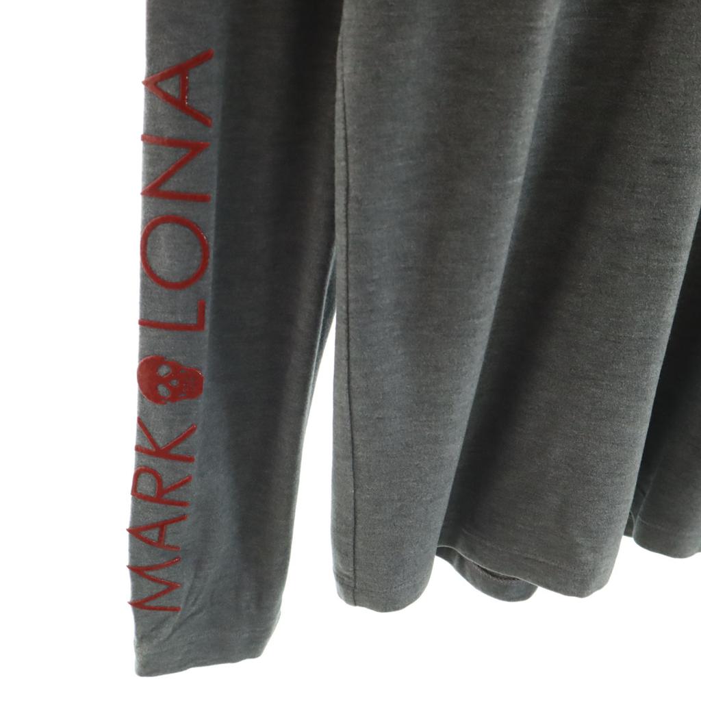 MARK&LONA Long sleeve Velour turtleneck T-shirt S gray golf Men's Used
