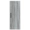 Wall Cabinet PORTO Grey Sonoma 30 x 31 x 80 cm Particleboard