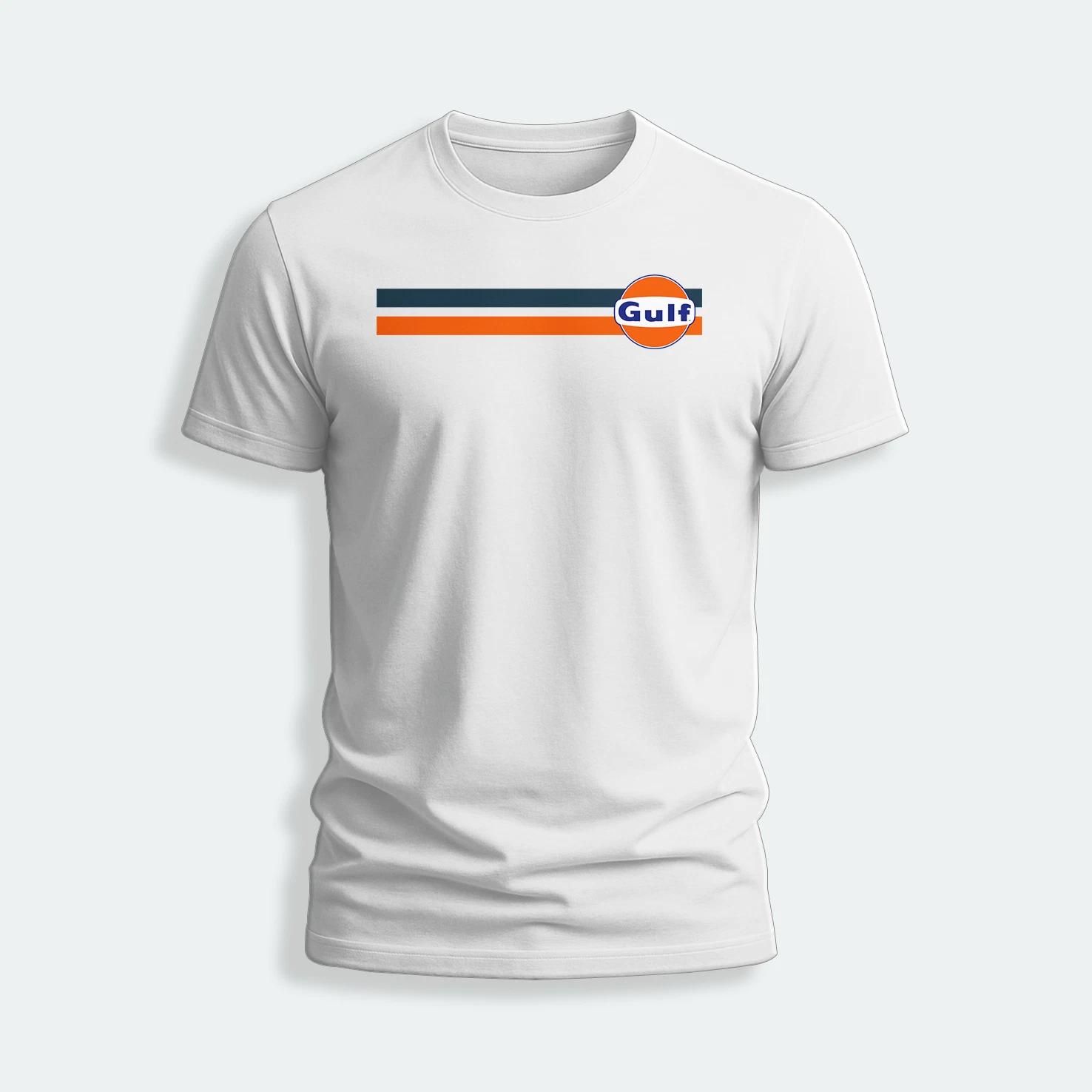 gulf oil funny T-Shirt Size S-5XL S