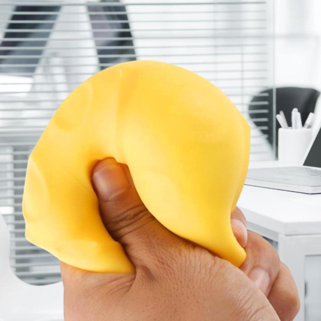 Soft Squeeze Toys Squishy Simulated Cheese Squeeze Toy Food Sensory Toy Soft Stress Relief Slow Rising Fidget Squeeze Toy