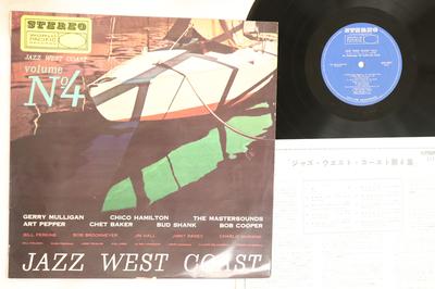 LP Record VARIOUS - Jazz West Coast Volume No.4 SPFJ5001 WORLD PACIFIC Japan Jazz Used