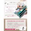 Encore Small Long Wallet -3cm Wide, High-End Look, Bicolor, Genuine Leather, Thin Wallet for Women,