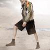 Li Ning CF Su Embroidered Letter Loose Drawstring Casual Shorts Men shorts Black AKSR669-2