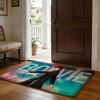 Tapis de sol Living de David Bowie Tapis absorbant doux en flanelle Tapis antidérapant Maison Chambre à coucher Salle de bain