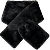 Soft Cross Scarf Solid Color Neck Warmer All‑match Plush Scarf  Autumn Winter