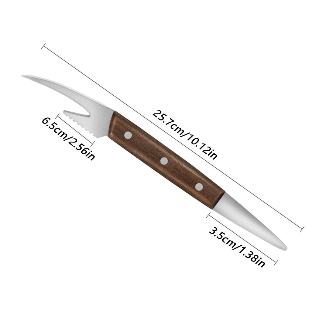 Peel Shrimp Tool Multi Functional Stainless Steel Shrimp Peeler Shrimp Line Cutting Scraping Digging Fish Scale Knife