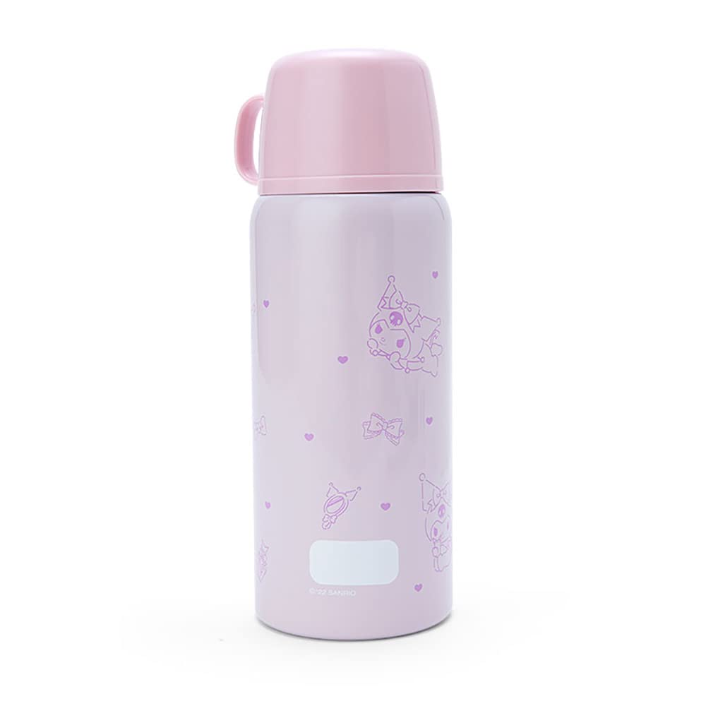Sanrio Water 620ml cup and 670ml cap Stainless Steel Bottle with Insulated 744671 (SANRIO) Children's Bottle, Approx. (with stopper), Approx. (with