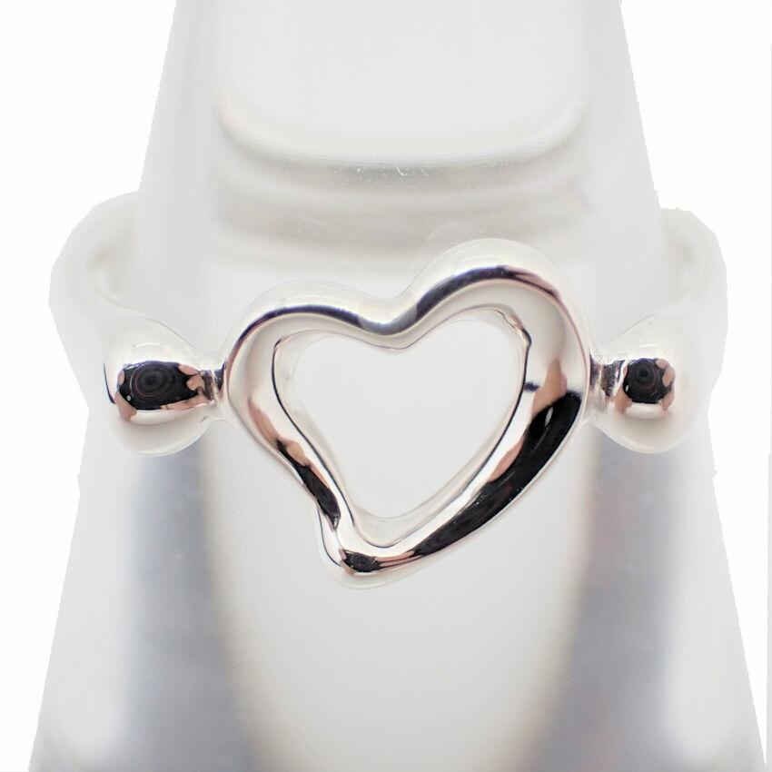 

[Used] TIFFANY 925 Open Heart Ring / Size 11 / g538-71