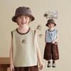 Unisex Kids' Cotton Color-Block Summer Vest