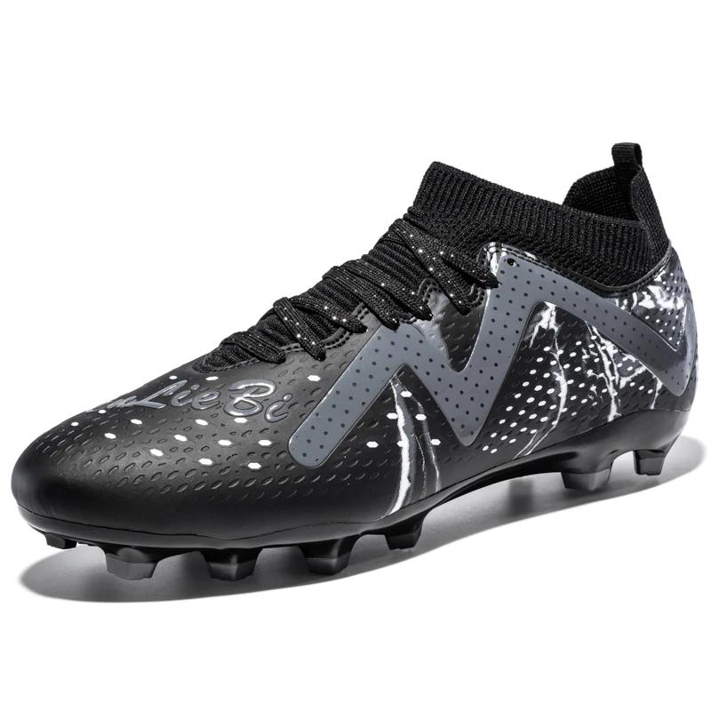 

Soccer Shoes Society Men S Soccer Cleat High Quality Football Boots Teenager S Match Cleats Sport Sneaker Outdoor Training Shoes 46